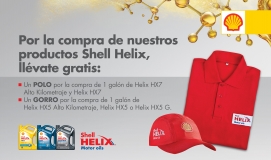 Gana más premios con Shell Helix! (No Vigente)