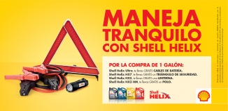 ¡Maneja Tranquilo con Shell Helix!  (No Vigente)